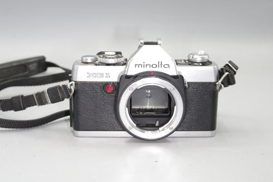 Minolta XG1 35mm SLR Camera – MD Mount, Aperture Priority, VGC, Tested