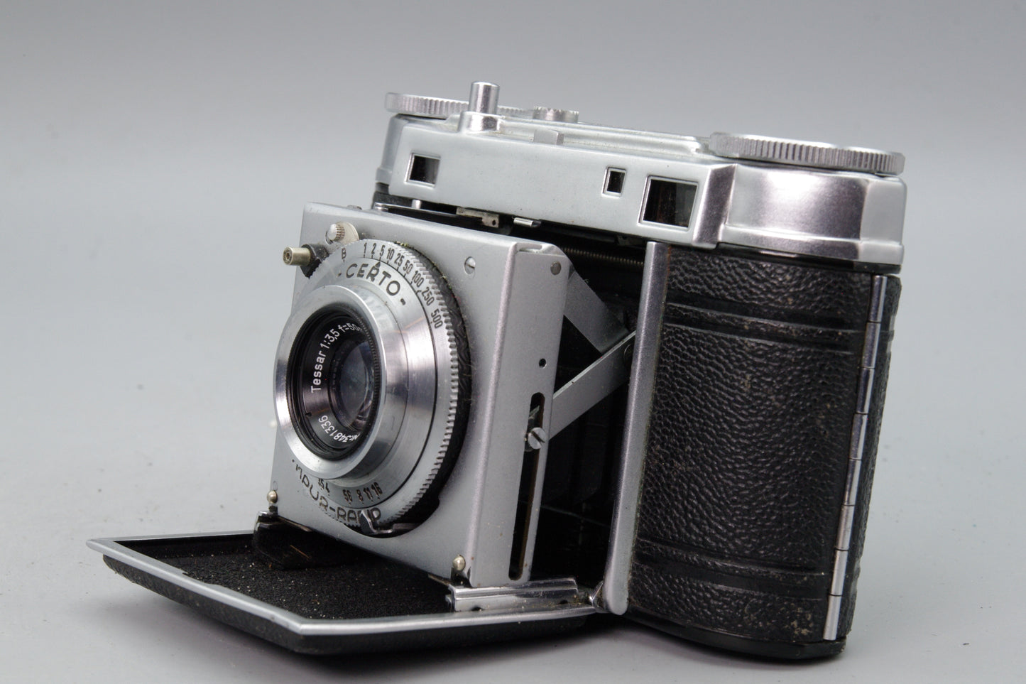 Certo Super Dollina II Rangefinder Camera with Carl Zeiss 5cm f/3.5 Lens VGC
