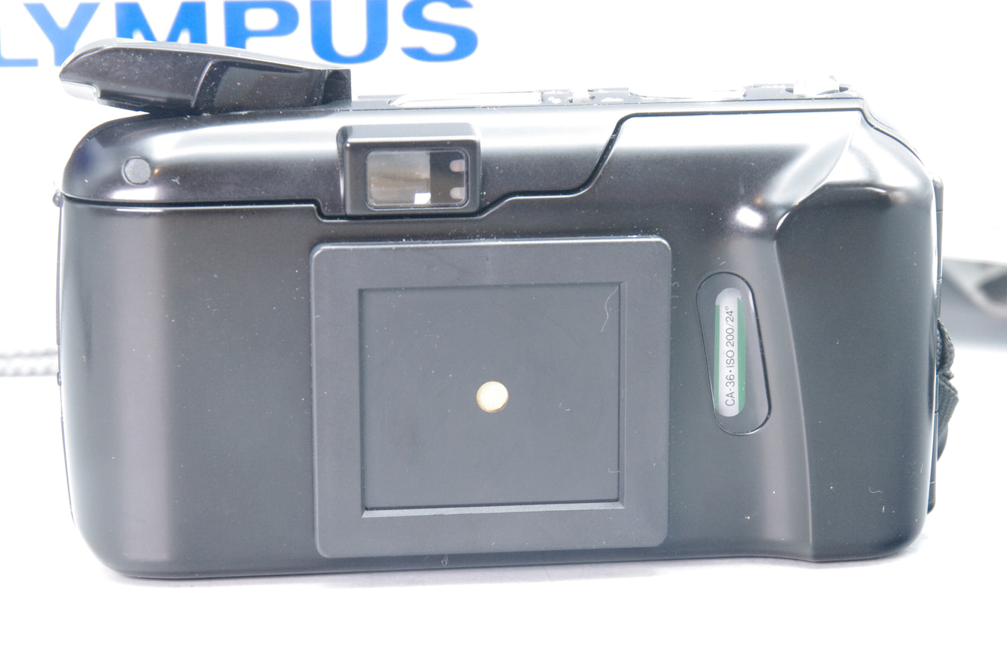 Olympus MJU Zoom II 80 Black Camera – Excellent – Boxed – Film Tested – Remote
