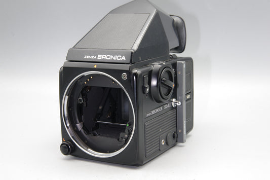 Zenza Bronica SQ‑Ai Medium Format Camera with Prism Finder and 120 Film Back