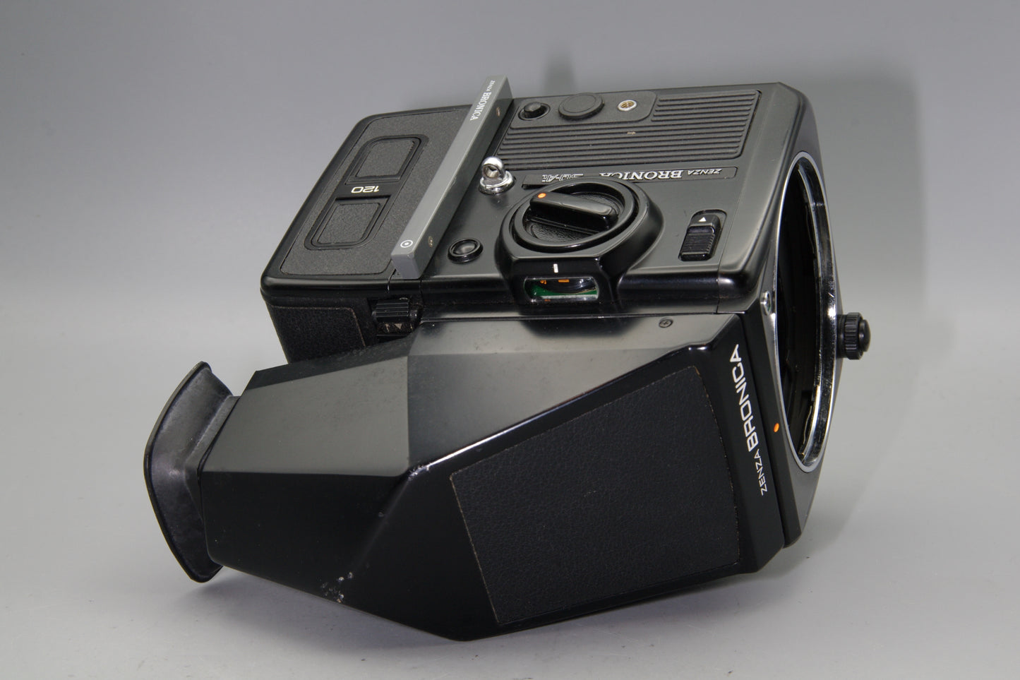 Zenza Bronica SQ‑Ai Medium Format Camera with Prism Finder and 120 Film Back
