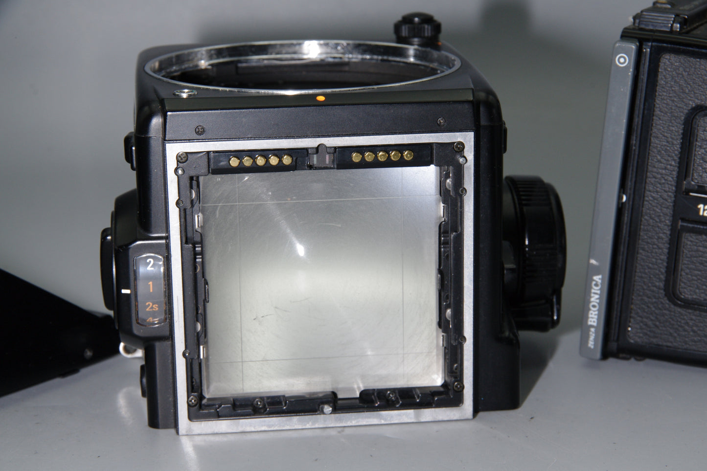 Zenza Bronica SQ‑Ai Medium Format Camera with Prism Finder and 120 Film Back