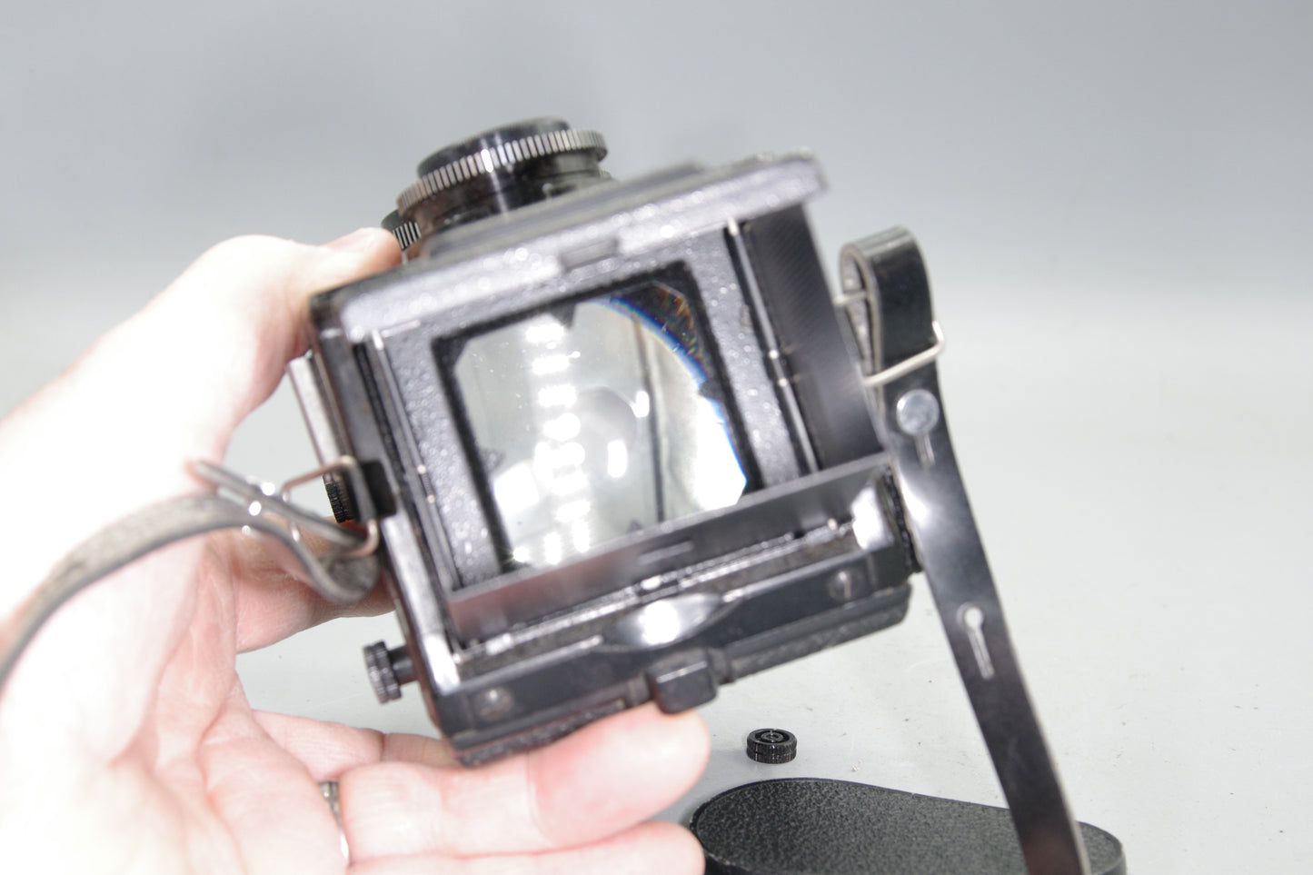 Lubitel 166B LOMO 120 TLR Camera – 75mm f/4.5 Lens, Medium Format, VGC