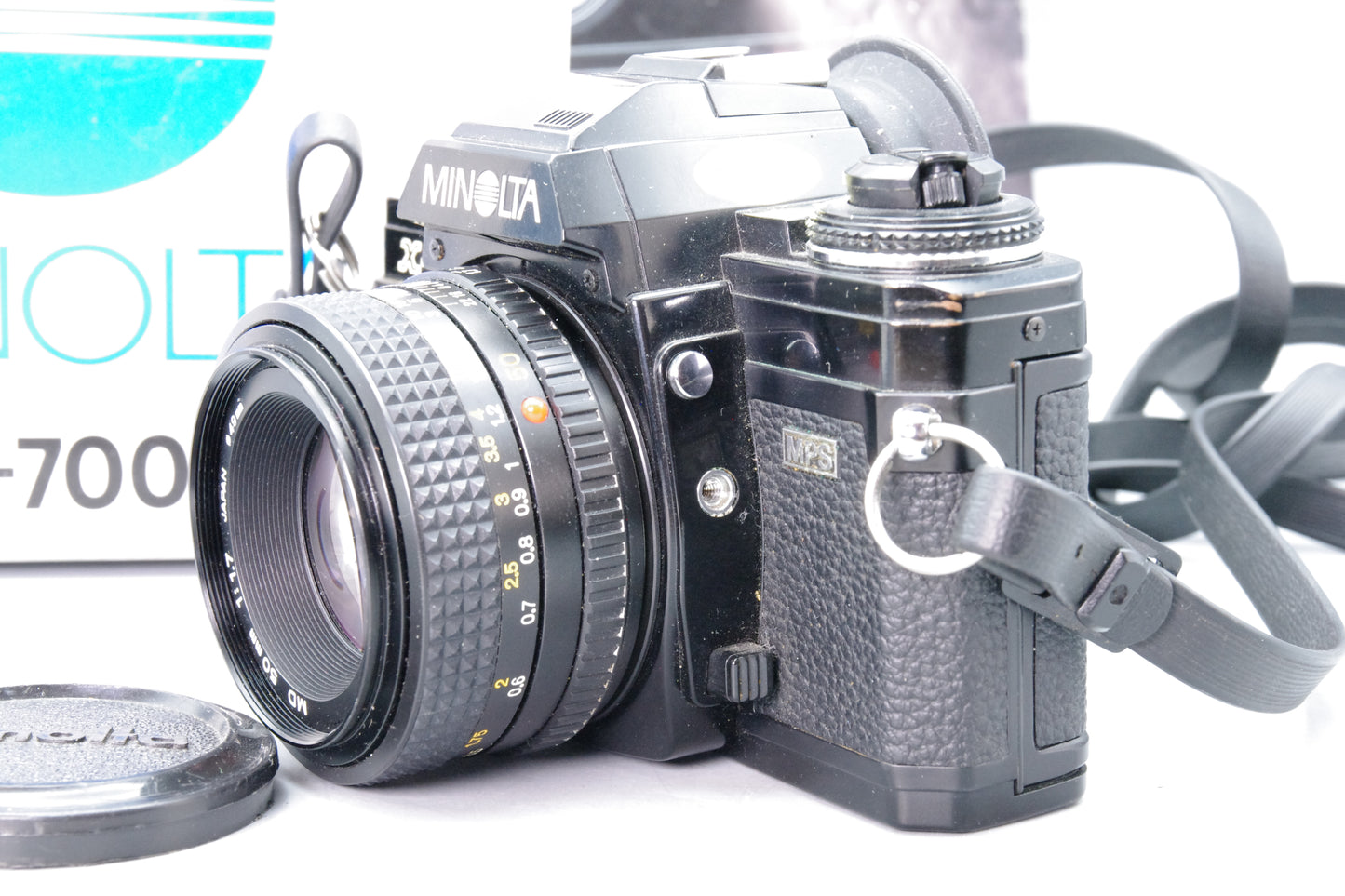Minolta X‑700 35mm SLR with 50mm f/1.7 Lens – Tested – New Batteries – Boxed