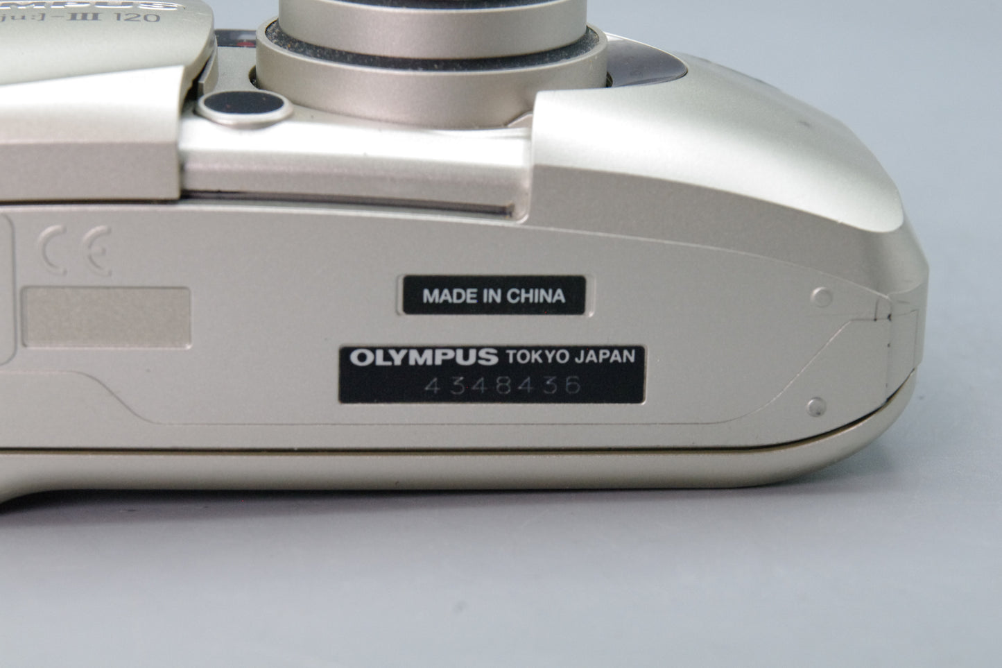 Olympus MJU III Zoom 120 35mm Film Camera – All Weather - Excellent
