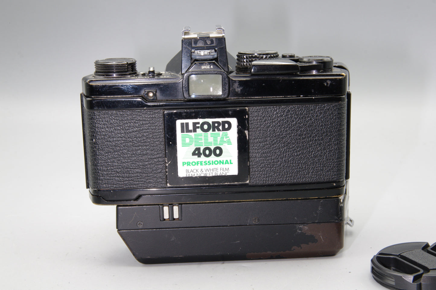 Olympus OM-2N Black 35mm SLR + Zuiko 50mm f/1.8 Lens – Tested & Working