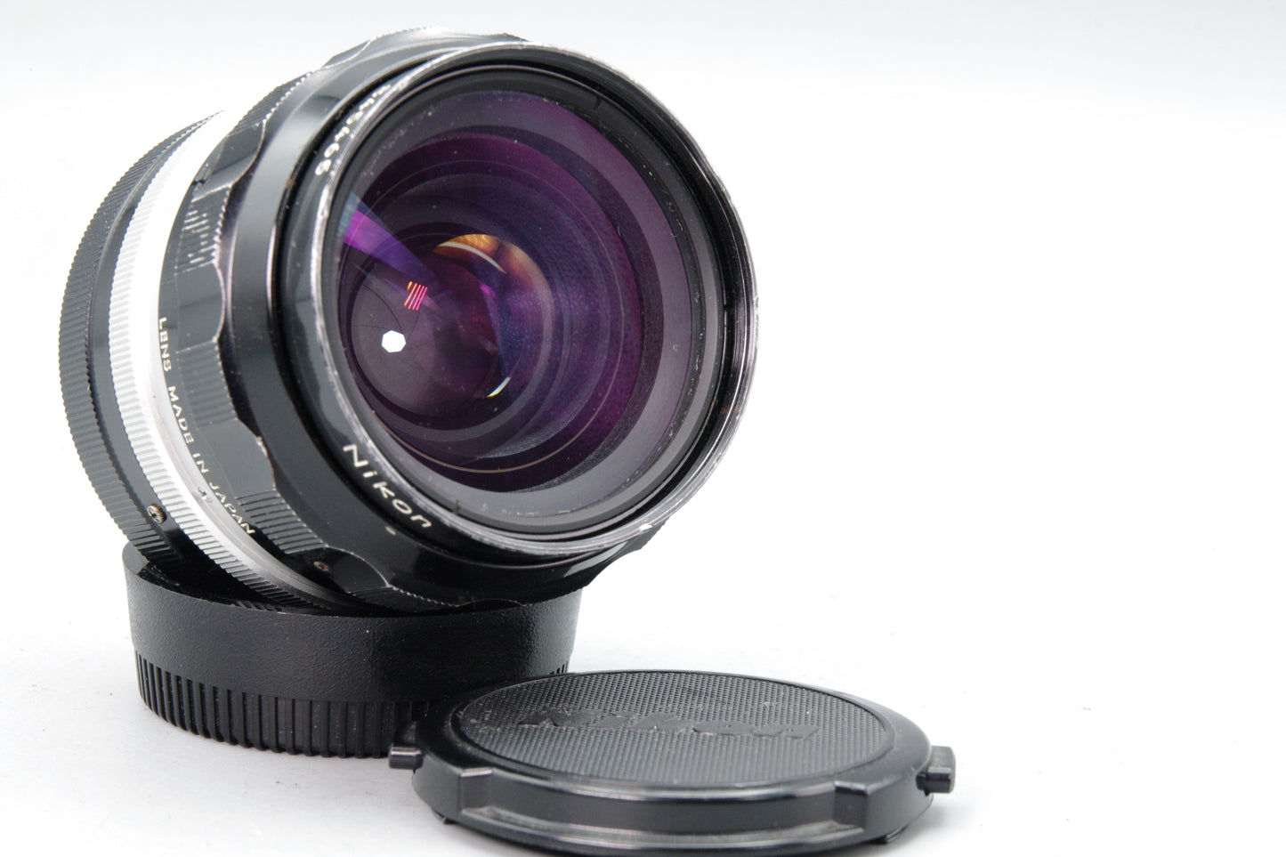 Nikon Nikkor‑O C 35mm f/2 Pre‑AI Lens – F Mount – Tested & Working – Very Good