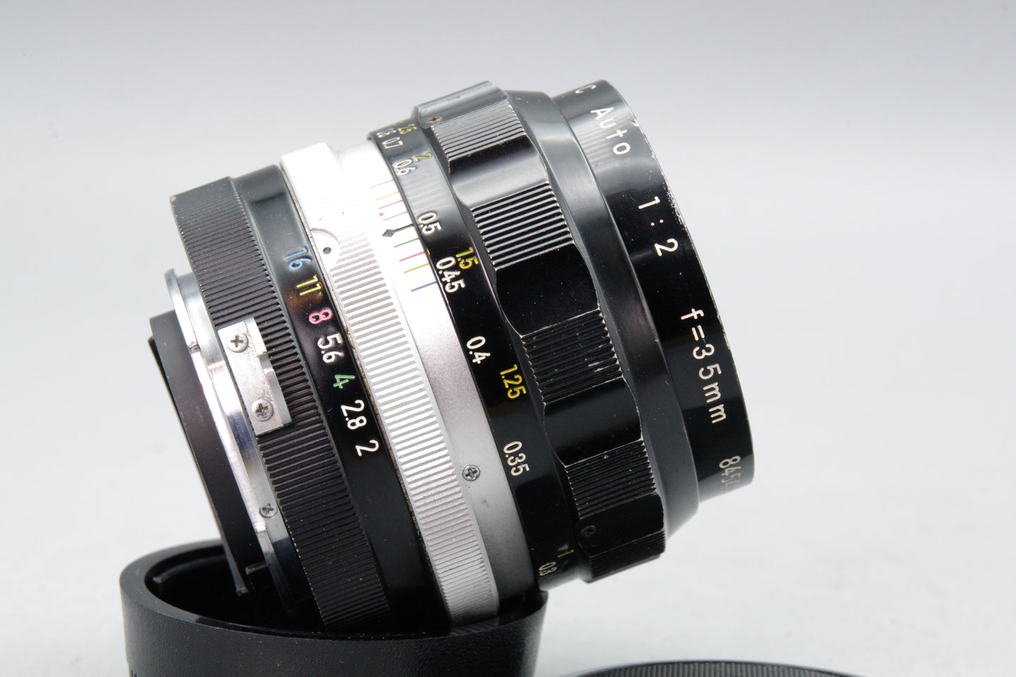 Nikon Nikkor‑O C 35mm f/2 Pre‑AI Lens – F Mount – Tested & Working – Very Good