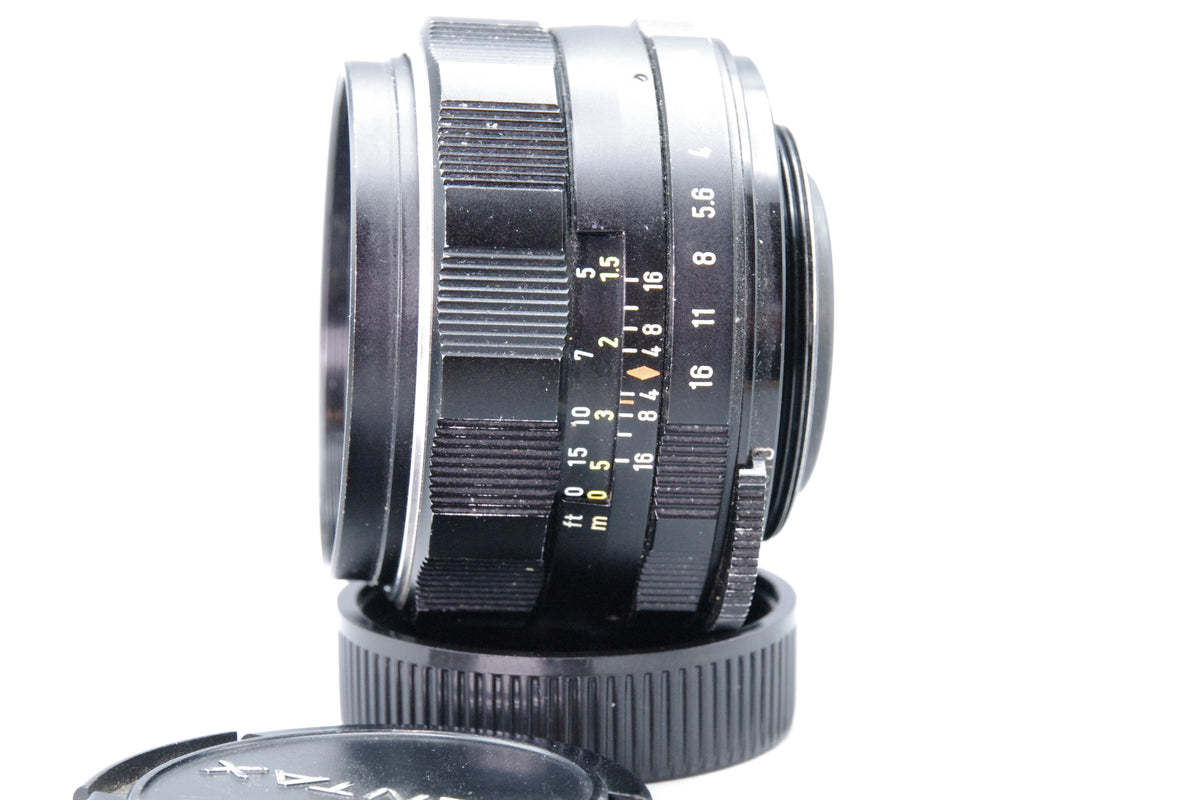 Asahi Super‑Takumar 50mm f/1.4 Lens – M42 Mount – Both Caps – Excellent
