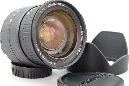 Sigma 28‑105mm f/2.8‑4 Aspherical AF Lens – Nikon F – Tested & Working