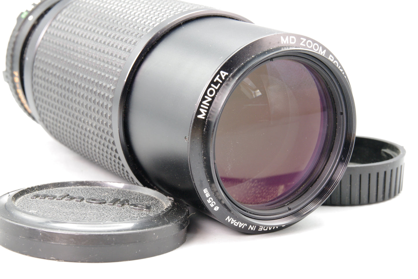 Minolta MD Zoom Rokkor 75‑200mm f/4.5 Lens – MD Mount – Tested & Working – VGC