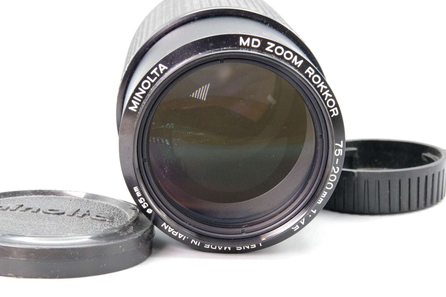 Minolta MD Zoom Rokkor 75‑200mm f/4.5 Lens – MD Mount – Tested & Working – VGC