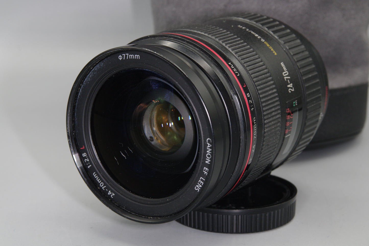 Canon EF 24-70mm F/2.8L USM AF  Zoom Lens with Soft Case