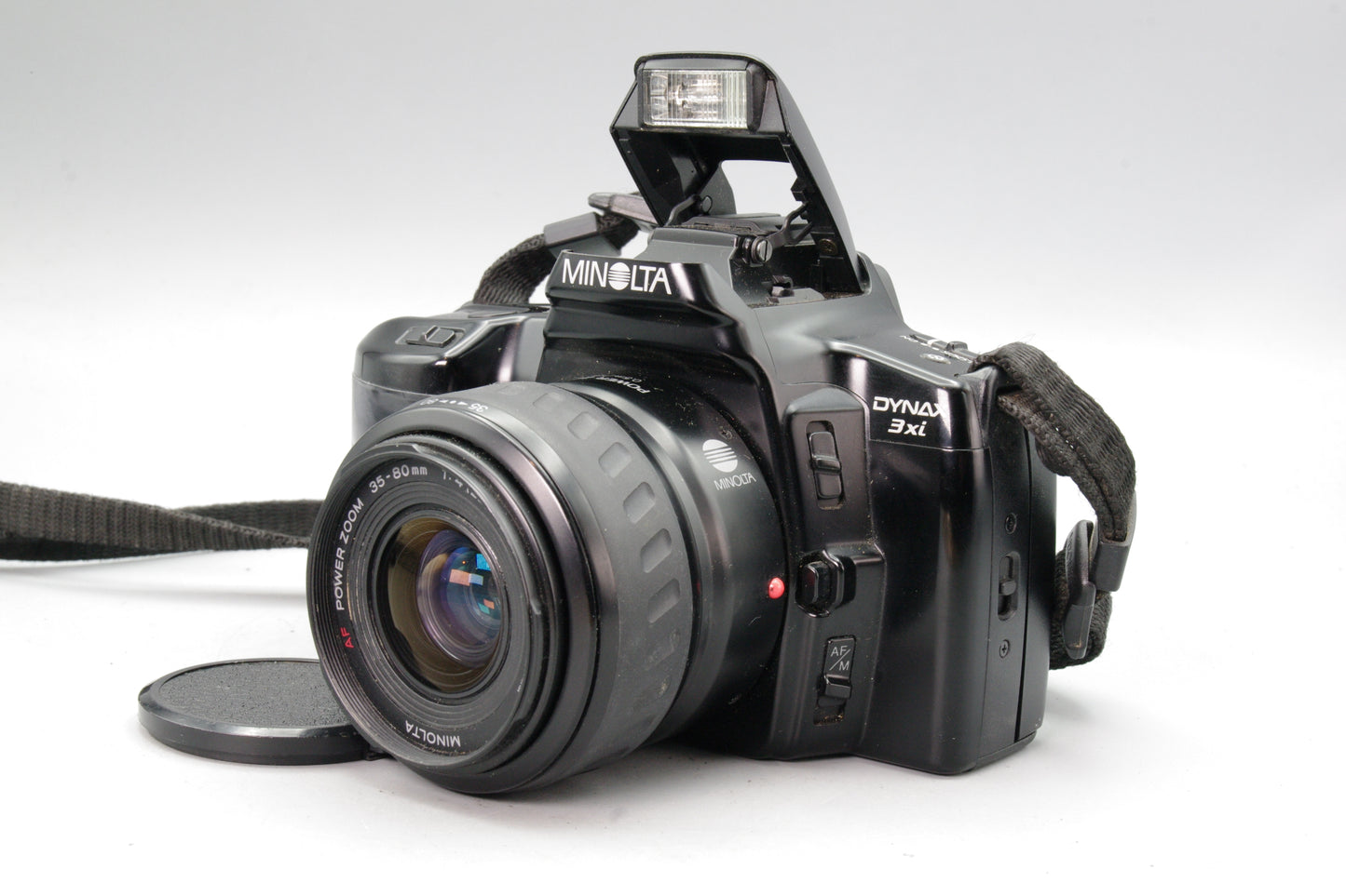 Minolta Dynax 3xi 35mm SLR + 35‑80mm f/4‑5.6 Power Zoom – Tested & Working – VGC