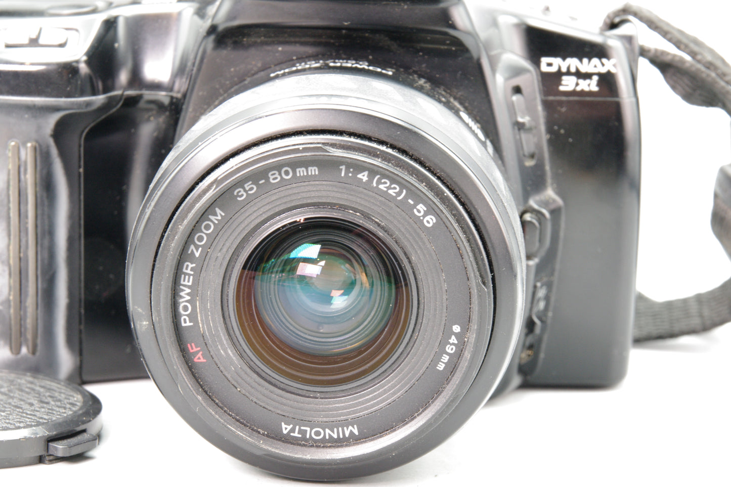 Minolta Dynax 3xi 35mm SLR + 35‑80mm f/4‑5.6 Power Zoom – Tested & Working – VGC