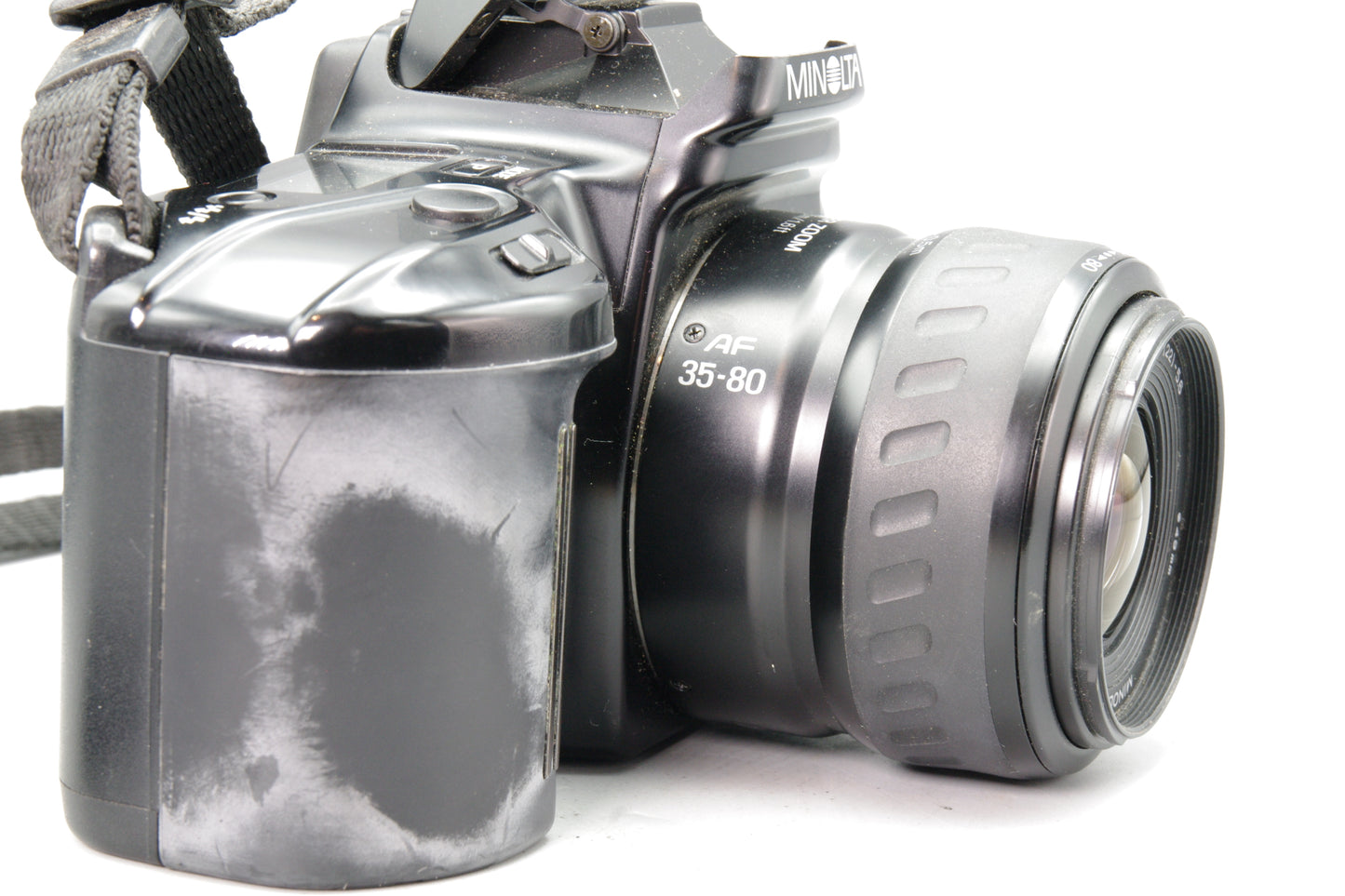 Minolta Dynax 3xi 35mm SLR + 35‑80mm f/4‑5.6 Power Zoom – Tested & Working – VGC