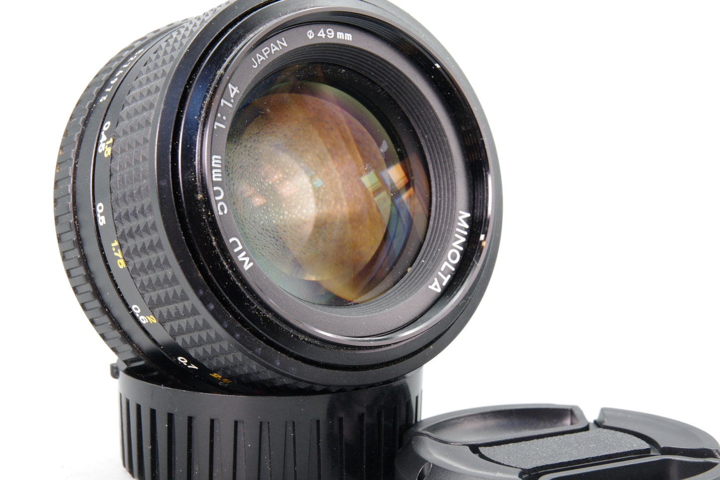 Minolta MD 50mm f/1.4 Lens – MD Mount – Manual Focus – Tested & Working – Excellent