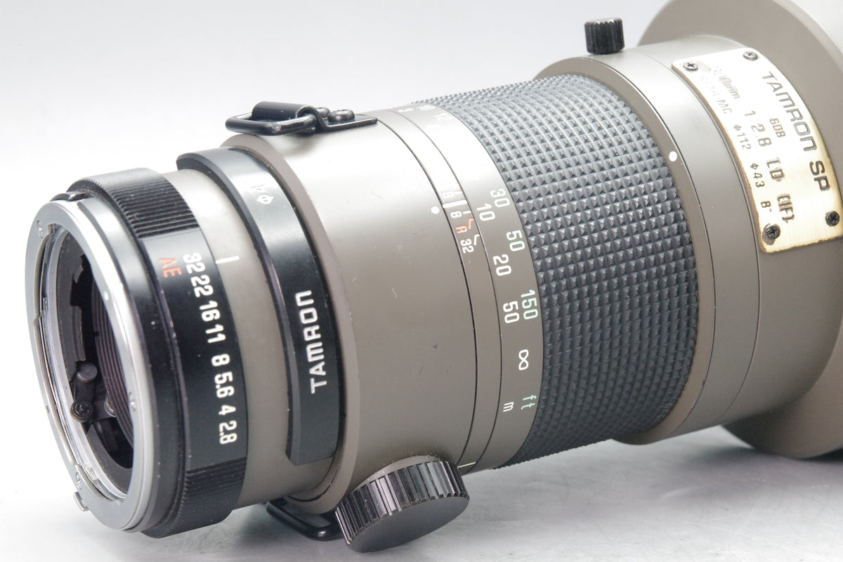Tamron SP 300mm f/2.8 LD (IF) Lens – Excellent – Hood, Caps, Tatty Case