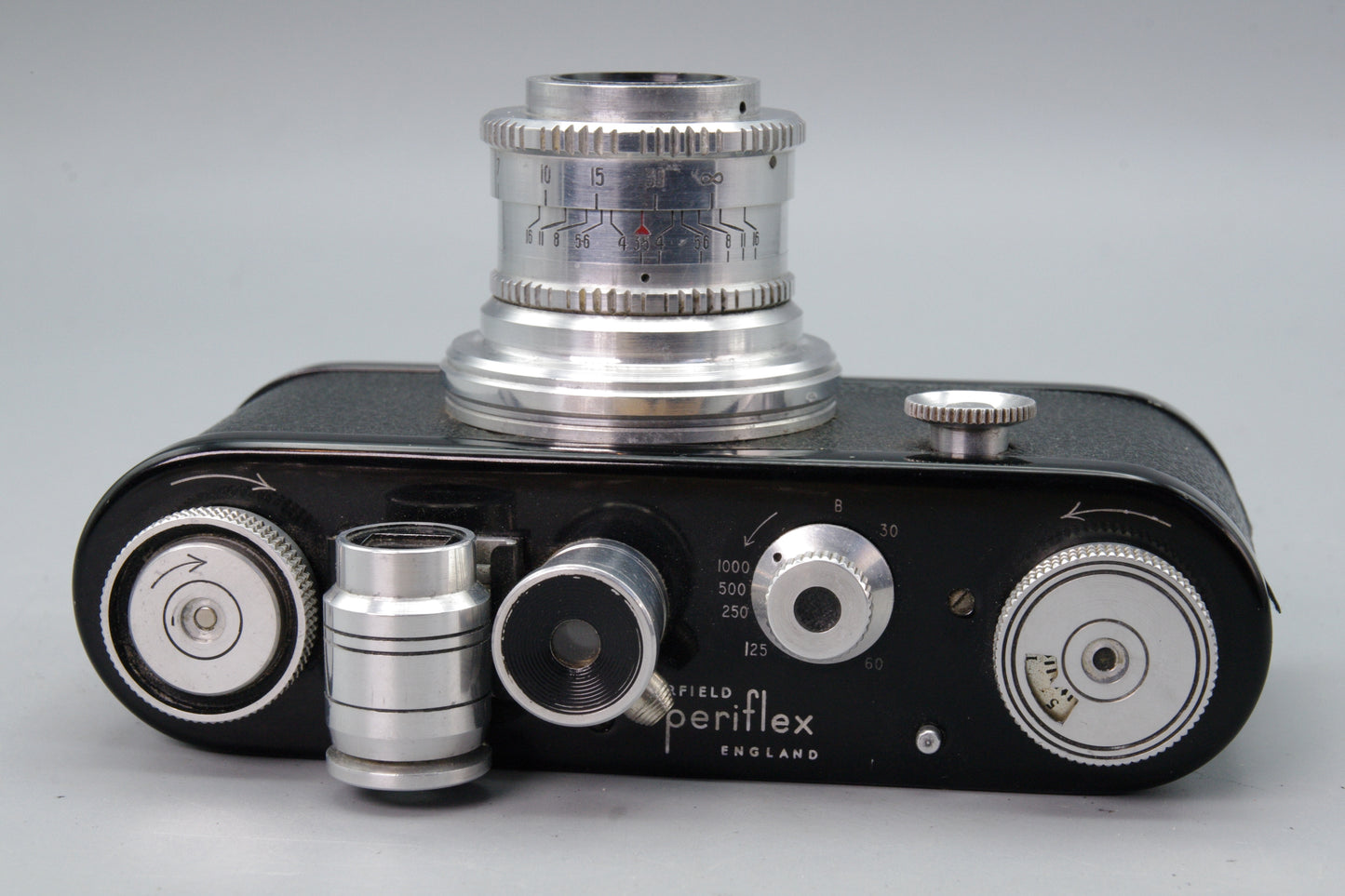 Corfield Periflex 1 35mm Camera with 50mm f/3.5 Lumar Lens – Excellent