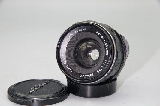 Asahi Super-Takumar 35mm F3.5 M42 Mount Lens with Caps