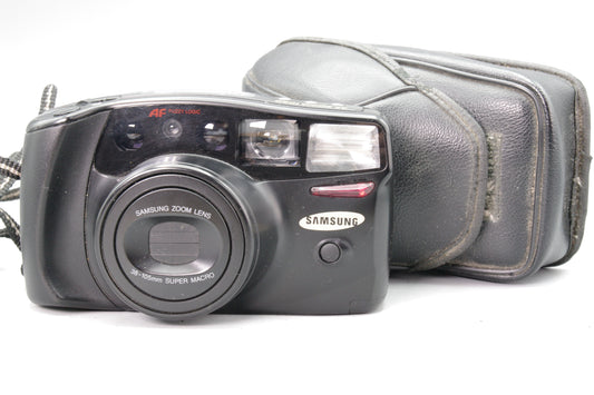 Samsung AF Zoom 1050 35mm Film Camera with 38–105mm Lens – Tested – VGC