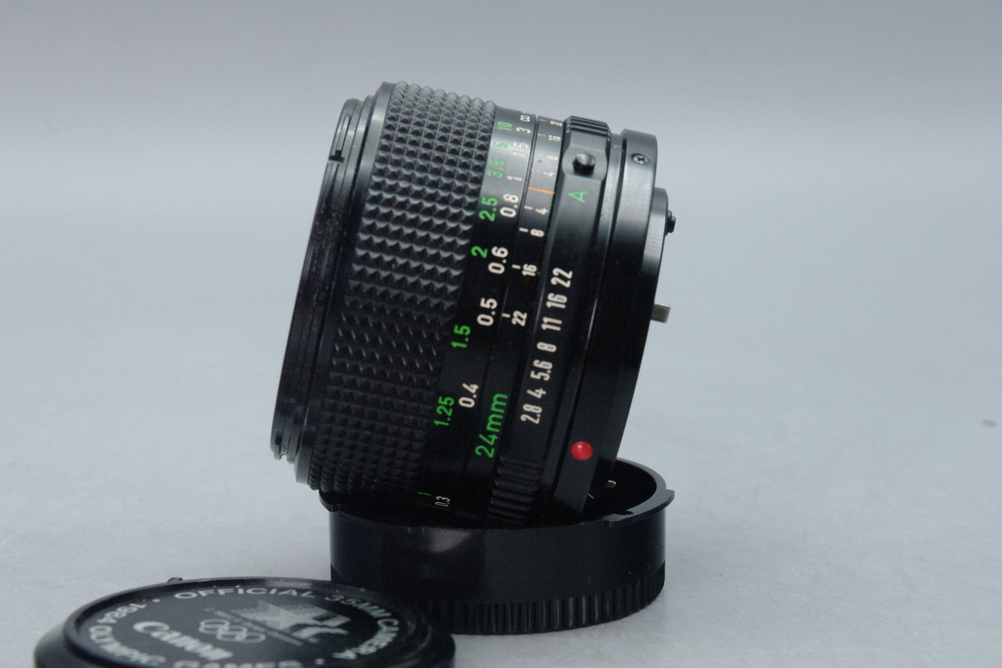 Canon FD 24mm f/2.8 Wide-Angle Lens – Excellent Condition with Caps