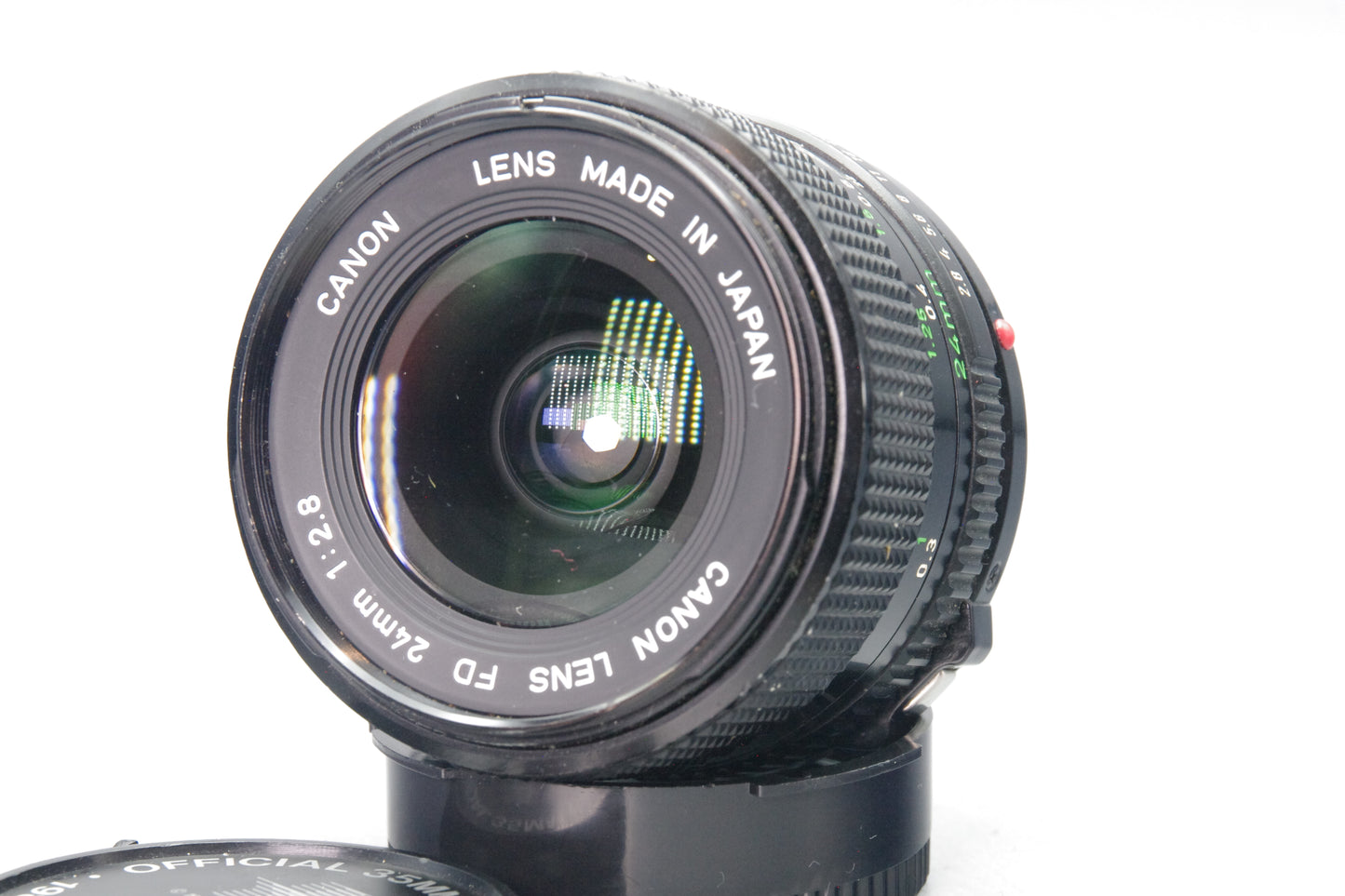 Canon FD 24mm f/2.8 Wide-Angle Lens – Excellent Condition with Caps