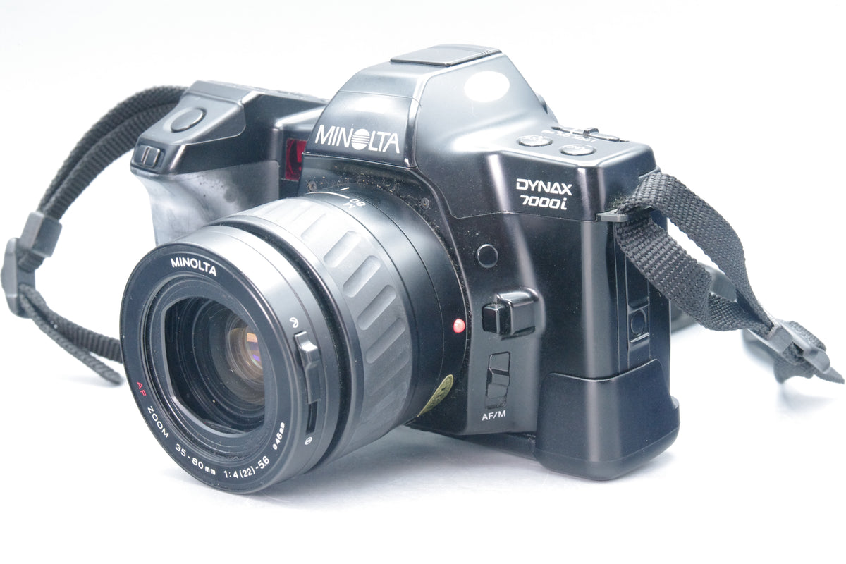 Minolta Dynax 7000i with Minolta 35–80mm f/4–5.6 Lens – Tested – VGC