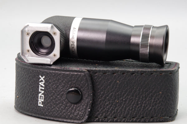 Asahi Pentax Right‑Angle Viewfinder – M42/Spotmatic Accessory – Case – VGC