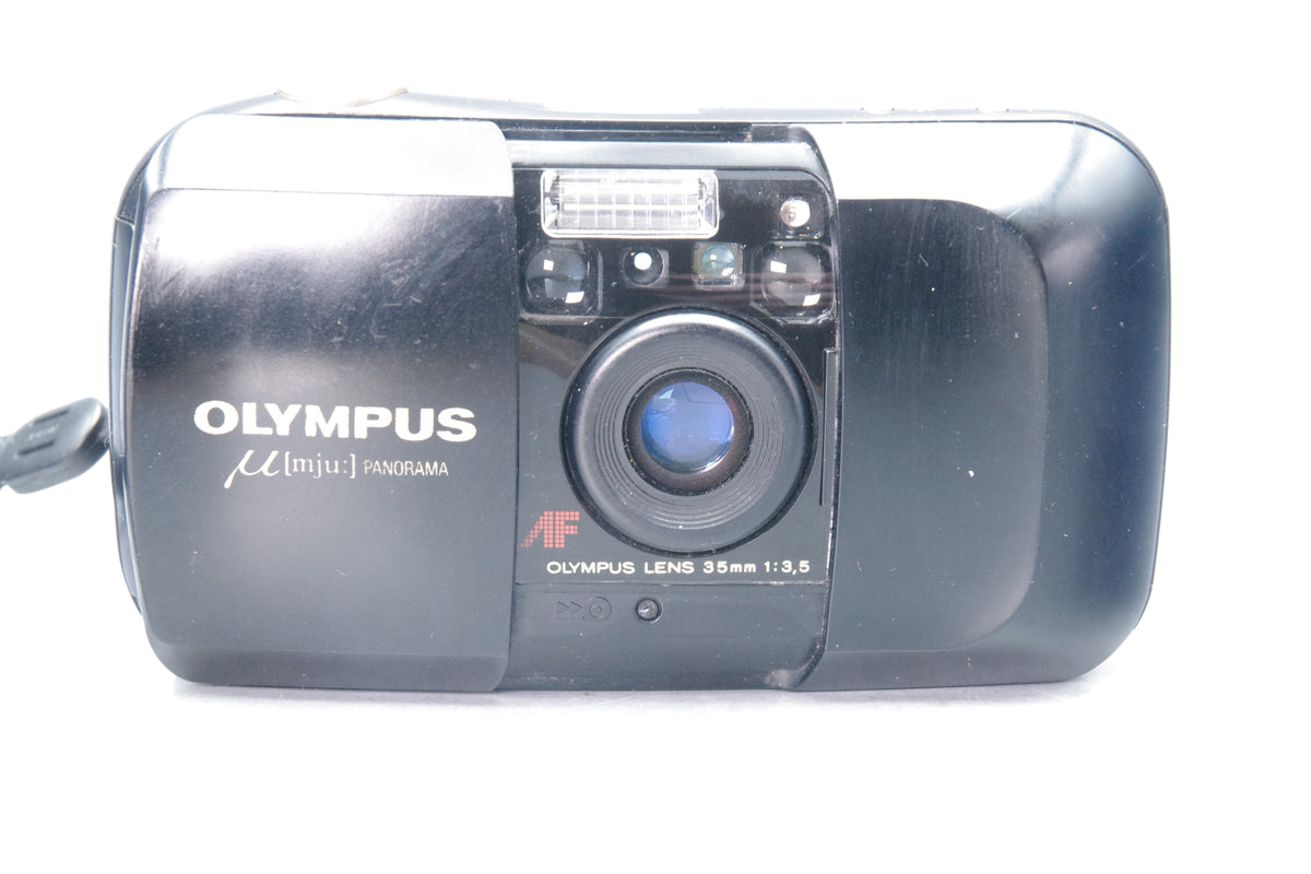 Olympus Mju I Panorama 35mm Film Camera – Tested &amp; Working – VGC – Rare