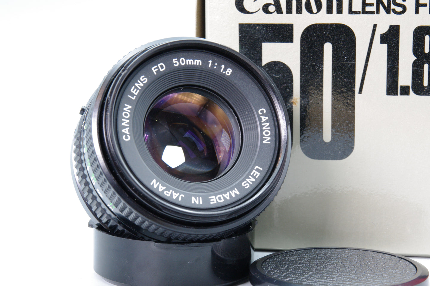 Canon FDn 50mm f/1.8 Standard Prime Lens – Boxed – FD Mount – Excellent