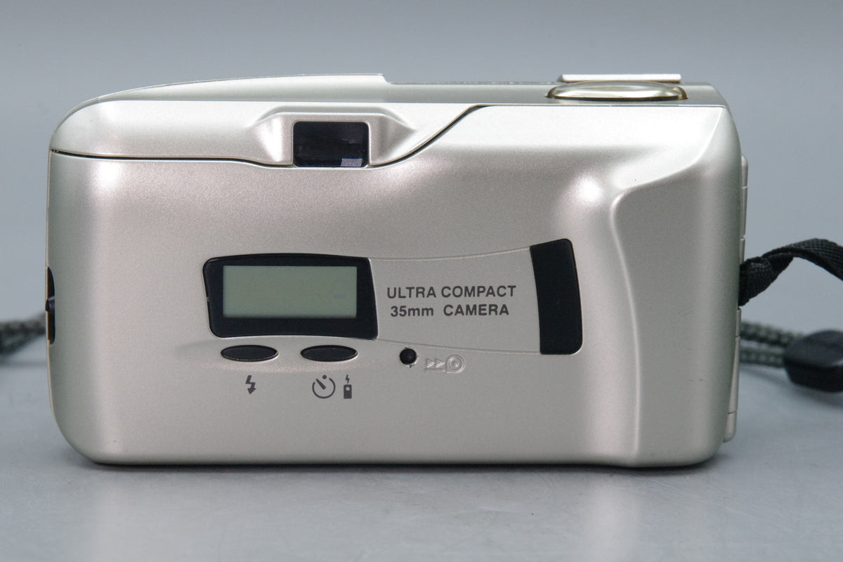 Olympus MJU II Champagne 35mm Camera with 35mm f2.8 Lens Excellent