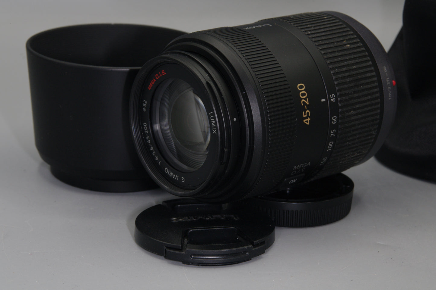 Lumix G Vario 45-200mm F/4.5-5.6 Mega O.I.S. Lens - Excellent