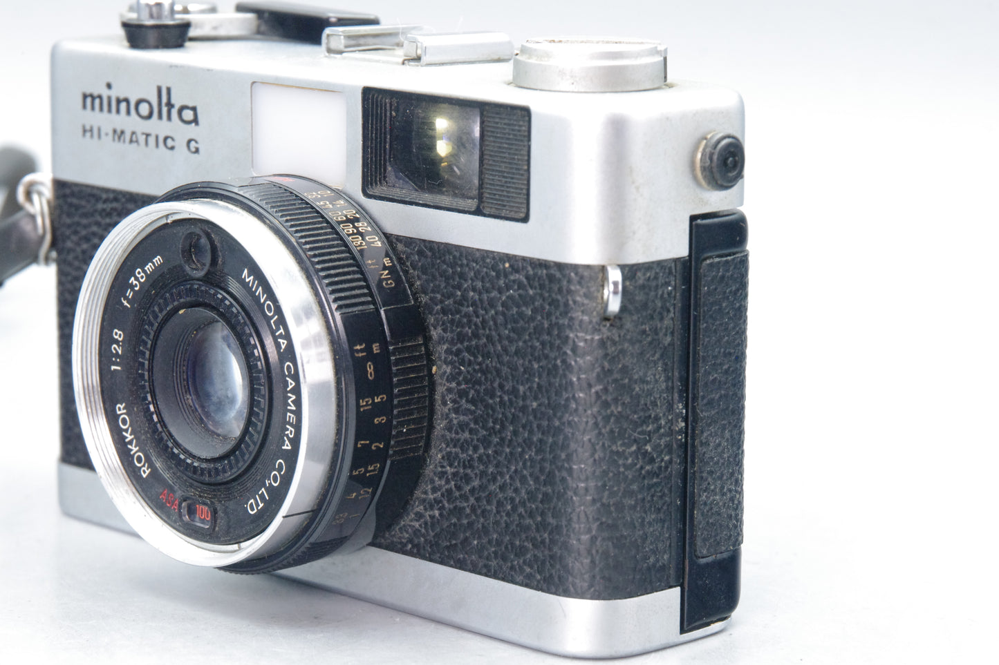 Minolta Hi‑Matic G 35mm Rangefinder – Meter Reacts
