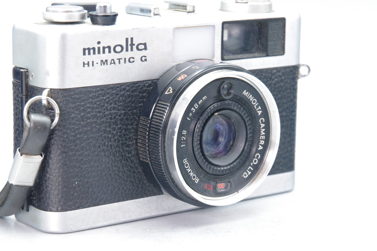 Minolta Hi‑Matic G 35mm Rangefinder – Meter Reacts