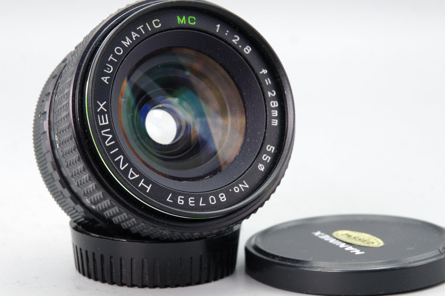Hanimex Automatic MC 28mm f/2.8 Wide Angle Lens – M42 Mount – VGC