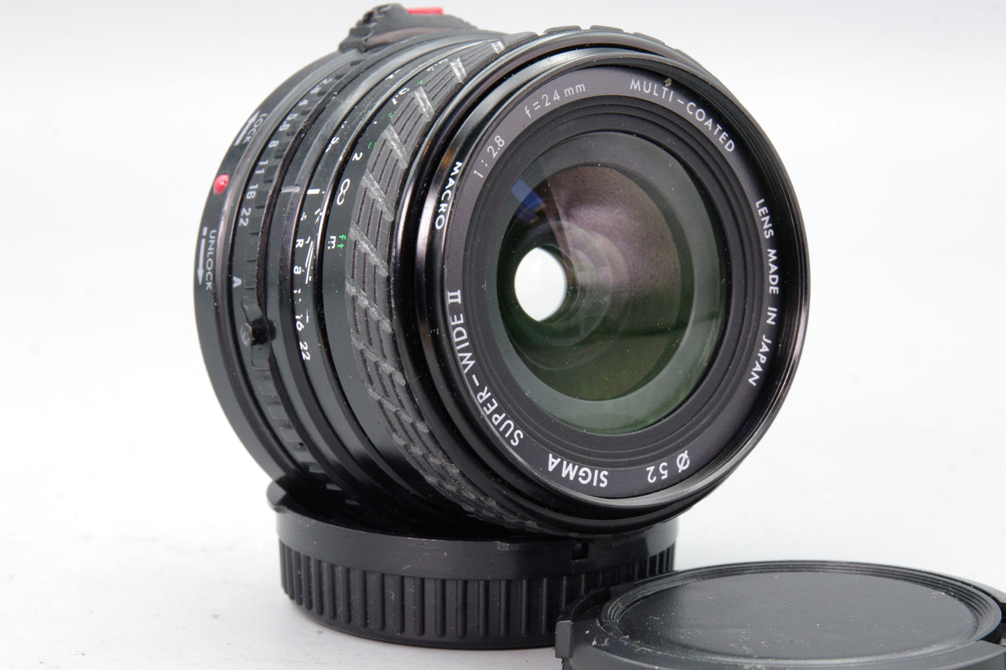 Sigma Super‑Wide II 24mm f/2.8 Lens – Canon FD Mount – Multi‑Coated – GFood