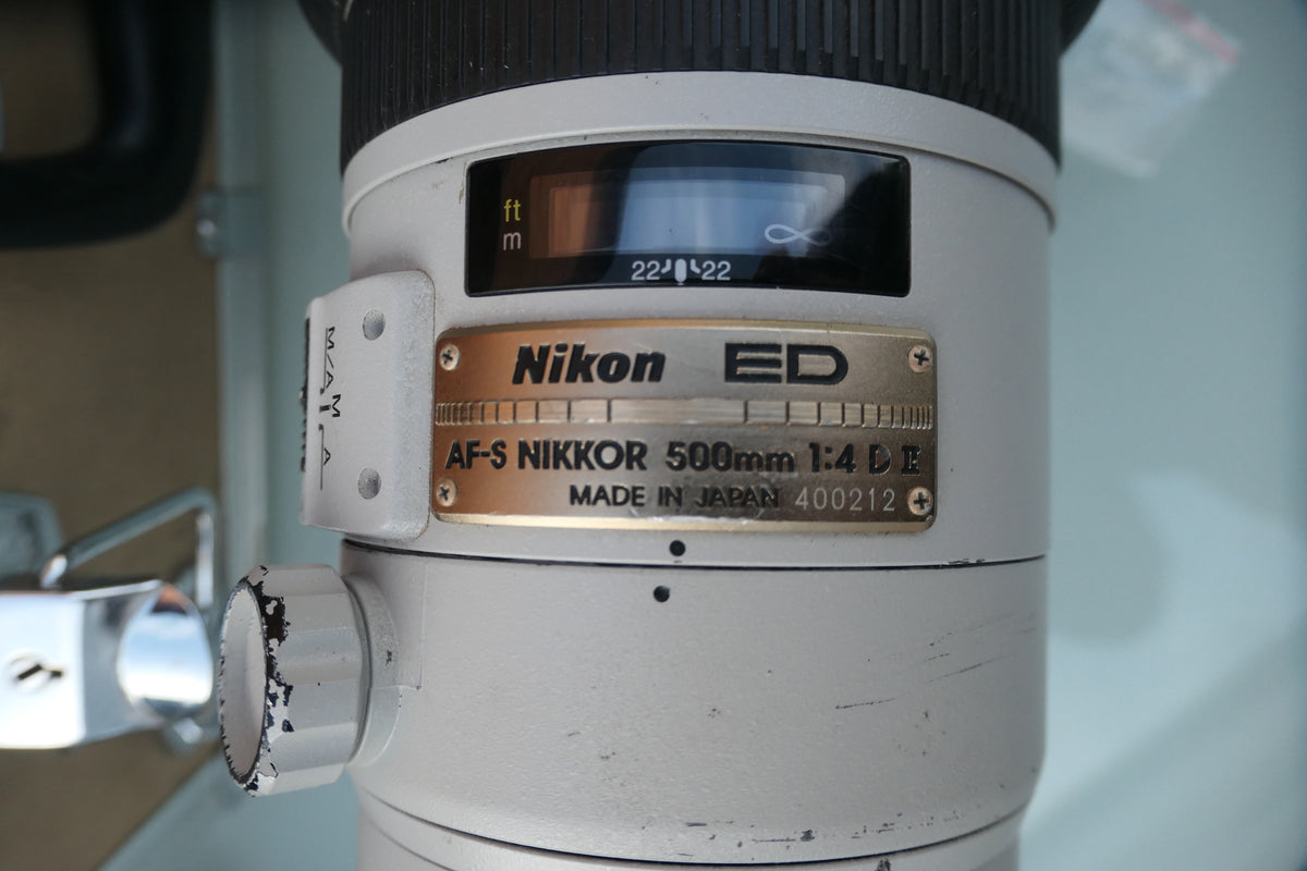 Nikon AF-S NIKKOR 500mm f4 D ED II Light Grey Super Telephoto Hard Case