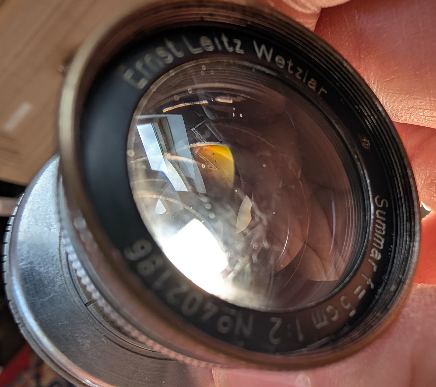 Leica Summar 5cm f/2 Lens LTM M39 - Serviced - 1938 Serial 402186